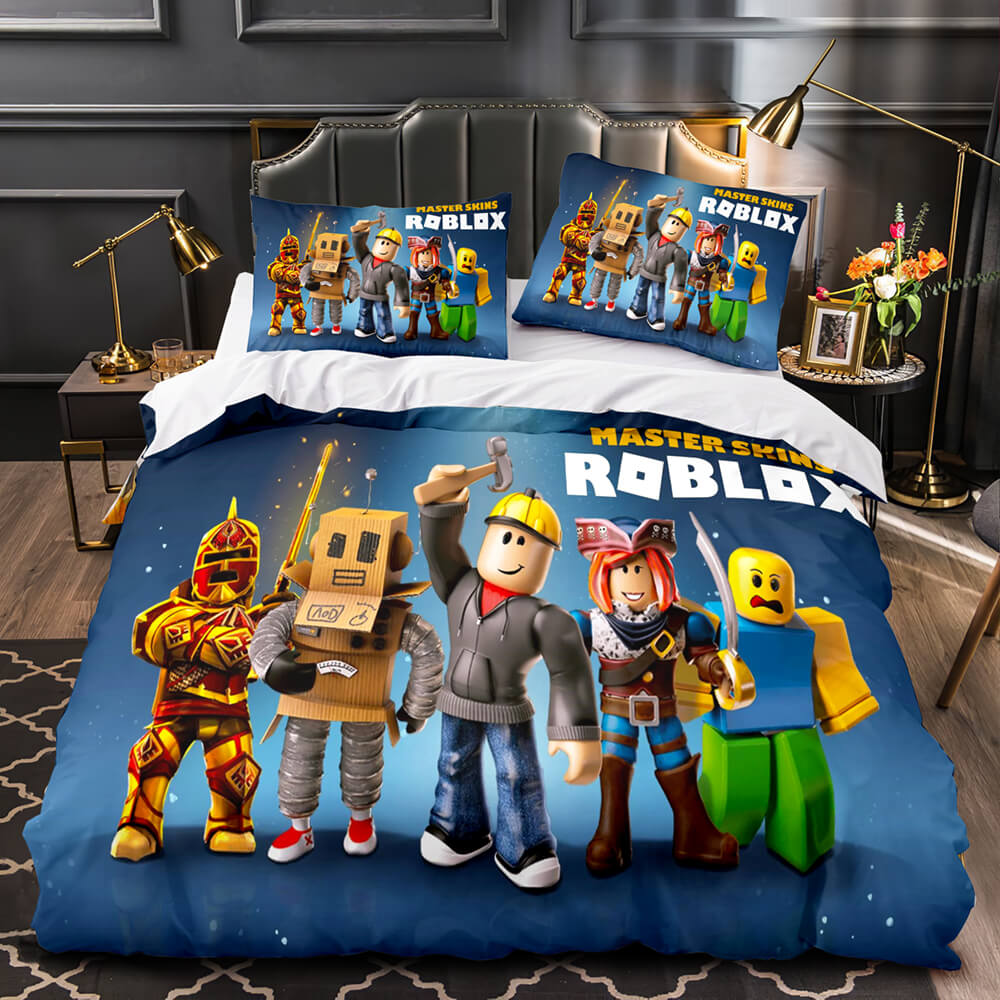 Game Roblox Cosplay Bedding Set Quilt Duvet Cover Christmas Bed Sets –  ebuycosuk