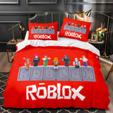 Laden Sie das Bild in den Galerie-Viewer, Roblox Bettwäsche-Set UK Quilt Bettbezug Bettsets