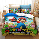 Load image into Gallery viewer, Game Super Mario Bedding Set Pattern Quilt Cover Without Filler