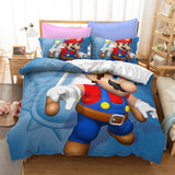 Load image into Gallery viewer, Game Super Mario Bedding Set Quilt Cover Without Filler