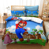 Load image into Gallery viewer, Game Super Mario Bedding Set Quilt Cover Without Filler