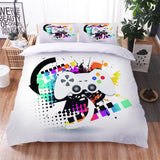 Load image into Gallery viewer, Gamepad Pattern Bedding Set Quilt Cover