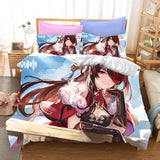 Load image into Gallery viewer, Genshin Impact Bedding Set Quilt Duvet Cover Without Filler