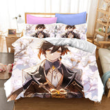 Load image into Gallery viewer, Genshin Impact Bedding Set Quilt Duvet Cover Without Filler