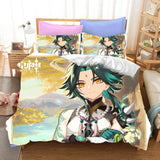 Load image into Gallery viewer, Genshin Impact Bedding Set Quilt Duvet Cover Without Filler