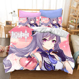 Load image into Gallery viewer, Genshin Impact Bedding Set Quilt Duvet Cover Without Filler