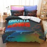 Load image into Gallery viewer, Godzilla vs King Kong Cosplay Bedding Quilt Duvet Cover Bed Sets