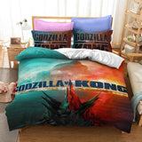 Load image into Gallery viewer, Godzilla vs King Kong Cosplay Bedding Set Quilt Duvet Covers Sets