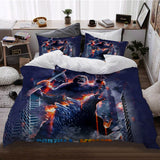 Load image into Gallery viewer, Godzilla vs Kong Pattern Bedding Set Quilt Cover Without Filler