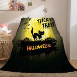 Load image into Gallery viewer, Halloween Castle Flannel Fleece Blanket Wrap Nap Quilt Bedding Blanket