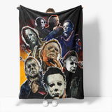 Load image into Gallery viewer, Halloween Horror Robe Flannel Fleece Blanket Wrap Nap Bedding Blanket