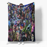 Load image into Gallery viewer, Halloween Horror Robe Flannel Fleece Blanket Wrap Nap Bedding Blanket