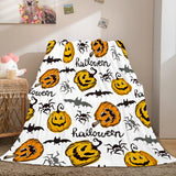 Load image into Gallery viewer, Halloween Pumpkin Flannel Fleece Blanket Wrap Nap Quilt Bedding Blanket