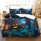 Load image into Gallery viewer, Hallowmas Pattern Bedding Set Quilt Cover Without Filler