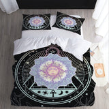 Load image into Gallery viewer, Hand Drawn Sun Face Bedding Sets Quilt Cover Without Filler