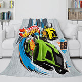 Carica l&#39;immagine nel visualizzatore Galleria, Coperta Hot Wheels Coperta in pile di flanella