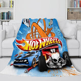 Carica l&#39;immagine nel visualizzatore Galleria, Coperta Hot Wheels Coperta in pile di flanella