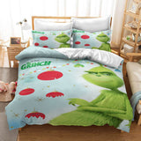 Load image into Gallery viewer, How the Grinch Stole Christmas Bedding Set Duvet Cover