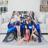 Carica l&#39;immagine nel visualizzatore Galleria, JYP Ent Twice 10th Taste of Love Cosplay Coperta in pile di flanella