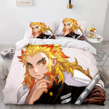 Load image into Gallery viewer, Japan Anime Demon Slayer Bedding Set Cosplay Quilt Cover