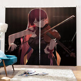 Load image into Gallery viewer, Japan Anime Girls Curtains Blackout Window Drapes for Room Decoration