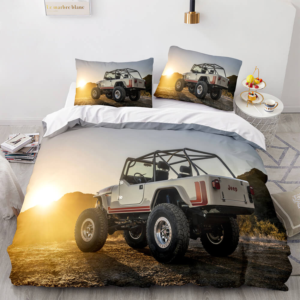 Set di biancheria da letto per auto da avventura fuoristrada Jeep 4X4 –  ebuycosuk