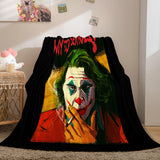 Load image into Gallery viewer, Joker Cosplay Blanket Flannel Fleece Throw Cosplay Bedding Blanket