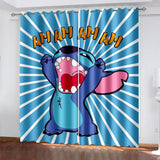 Load image into Gallery viewer, Lilo &amp; Stitch Curtains Blackout Window Drapes