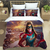 Load image into Gallery viewer, MS MARVEL Bedding Set Pattern Quilt Cover Without Filler