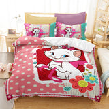 Load image into Gallery viewer, Marie Cat Bedding Sets Pattern Quilt Cover Without Filler