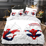 Carica l&#39;immagine nel visualizzatore Galleria, Set biancheria da letto Marvel Spiderman Set copripiumino