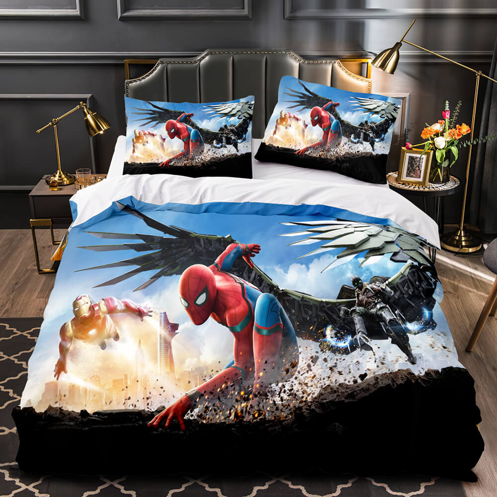 Marvel Spiderman Cosplay UK Set di biancheria da letto Copripiumini tr –  ebuycosuk