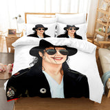 Charger l&#39;image dans la visionneuse de la galerie, Michael Jackson Cosplay ensemble de literie housses de couette ensembles de draps de lit