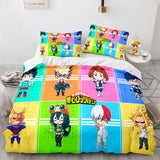 Load image into Gallery viewer, My Hero Academia Bedding Set Cosplay Quilt Cover