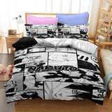 Load image into Gallery viewer, Naruto Kakashi Sasuke Itachi Bijuu Bedding Set Duvet Covers