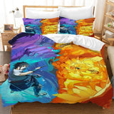 Load image into Gallery viewer, Naruto Kakashi Sasuke Itachi Bijuu Bedding Set Duvet Covers