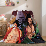 Load image into Gallery viewer, ONE PIECE Cosplay Flannel Fleece Throw Blanket Wrap Nap Quilt Blanket