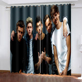 Load image into Gallery viewer, One Direction Curtains Blackout Window Treatments Drapes for Room Decor