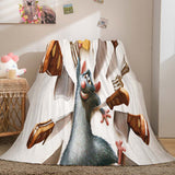 Load image into Gallery viewer, Ratatouille Blanket Flannel Throw Room Decoration