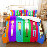 Load image into Gallery viewer, Rick and Morty Cosplay UK Bedding Set Quilt Covers