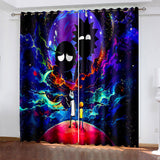 Load image into Gallery viewer, Rick and Morty Curtains Blackout Window Drapes