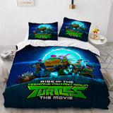 Load image into Gallery viewer, Rise of the Teenage Mutant Ninja Turtles Bedding Set Quilt Cover Without Filler