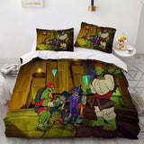 Load image into Gallery viewer, Rise of the Teenage Mutant Ninja Turtles Bedding Set Quilt Cover Without Filler