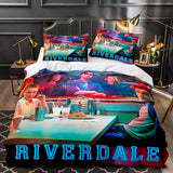 Carica l&#39;immagine nel visualizzatore Galleria, Riverdale Cosplay UK Set di biancheria da letto Copripiumini Set di lenzuola trapuntate