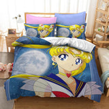 Carica l&#39;immagine nel visualizzatore Galleria, Set biancheria da letto Sailor Moon Set copripiumino