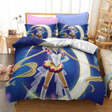 Load image into Gallery viewer, Sailor Moon Cosplay Grils Bedding Set UK Quilt Duvet Cover Bed Sets