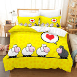 Load image into Gallery viewer, Sheep Bedding Set Quilt Cover Without Filler