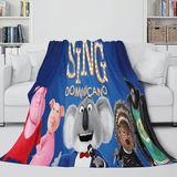 Load image into Gallery viewer, Sing 2 Blanket Flannel Fleece Throw Cosplay Blanket Christmas Present