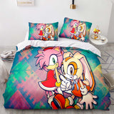 Load image into Gallery viewer, Sonic Pattern Bedding Set Quilt Cover Without Filler