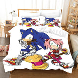 Load image into Gallery viewer, Sonic Pattern Bedding Set Quilt Cover Without Filler